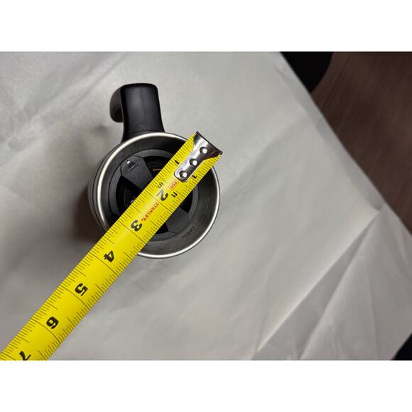 Thermos Stainless King 16 oz Vacuum Insulated Travel Mug with Handle Matte White - Picture 2 of 6